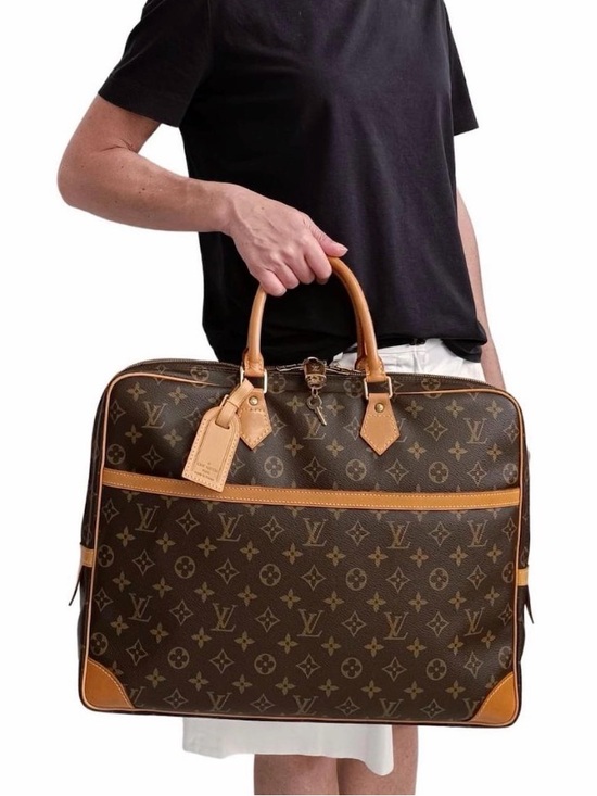 Louis Vuitton Other - Louis Vuitton Monogram Porte-Documents Voyage GM Briefcase w luggage tag